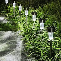 Σετ 10x Lampa solara gradina, LED , εξωτερικό, IP 44, Υ 30 cm