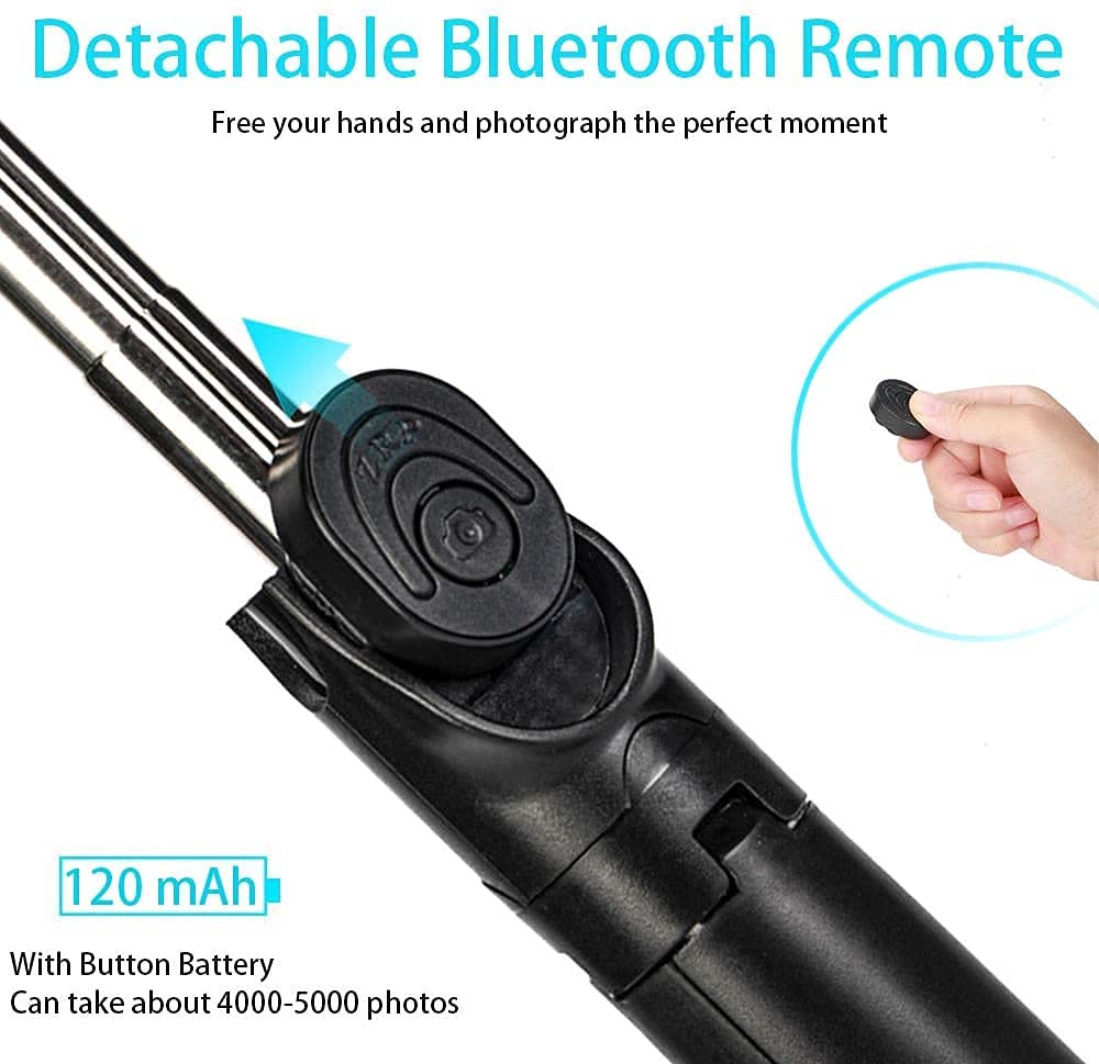 Exxelo R1s Ασύρματο Bluetooth Selfie Stick