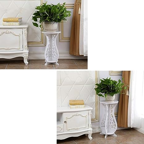 Διακοσμητικό ξύλινο τραπεζάκι για λουλούδια 52x31