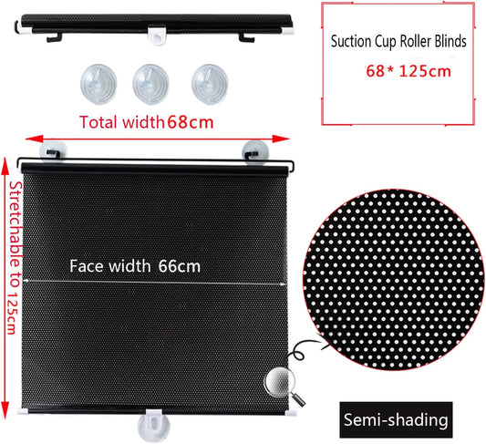 Universal αντηλιακό για παράθυρα με βεντούζα