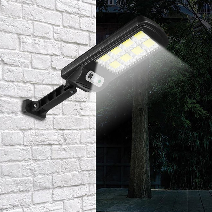 Σετ 4 Ηλιακά Φώτα 150W, 160 LED COB, Τηλεχειριστήριο και Αισθητήρας Κίνησης