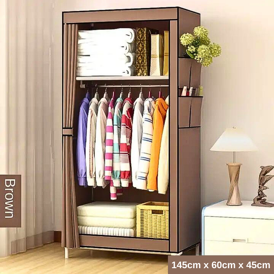 Υφασμάτινη Οργανωτική Ντουλάπα για το Υπνοδωμάτιο ή το Μπάνιο - Εύκολη Συναρμολόγηση και Κομψή