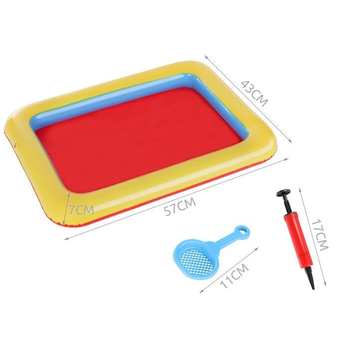 Σετ Kinetic Sand με Πισίνα και 14 Σχήματα για Παιδιά
