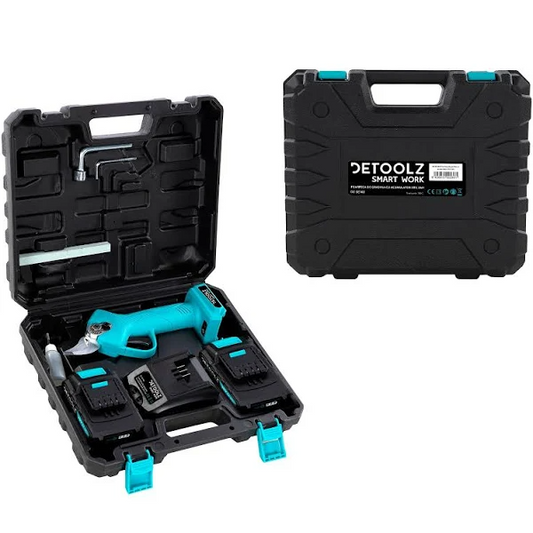 Ηλεκτρικό Ψαλίδι Κλαδέματος για Κήπο με 2 Μπαταρίες, 48V, 8Ah