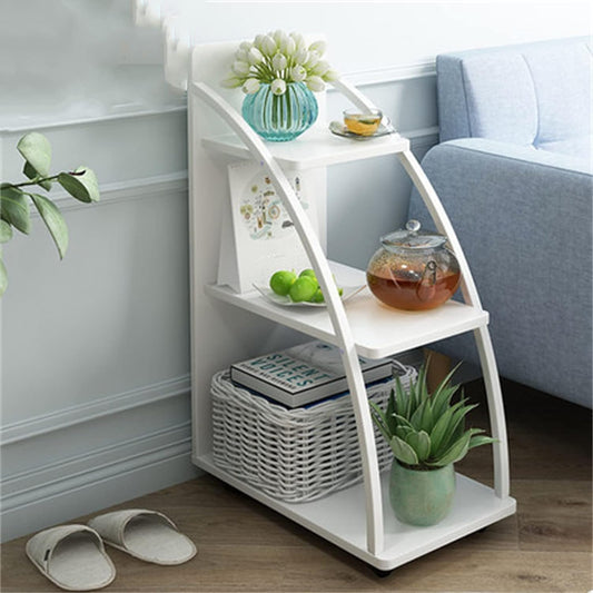 Πλευρικό τραπεζάκι PVC για το σαλόνι, 77.5 x 28.5 x 49.5εκ