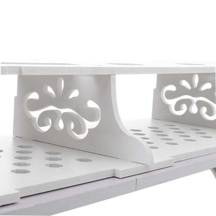 Ράφι στήριξης τοίχου με ράφια για λουλούδια και ρούτερ