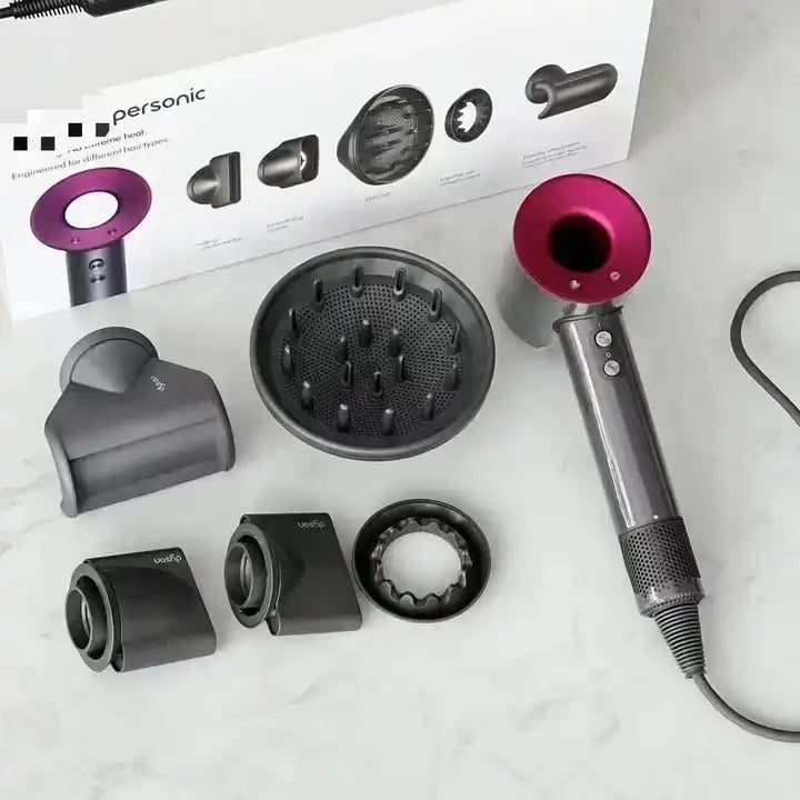 Ιονικό Σεσουάρ - Προσιτή Εναλλακτική στο Dyson Supersonic, 1800W, Συμπαγές και Ελαφρύ