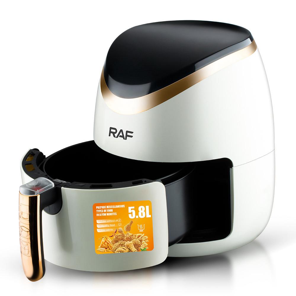 Προσφορά: Air Fryer Deluxe Χωρητικότητας 5.8L, 1500W, Κυκλοφορία Αέρα 360°, Οθόνη Αφής + Σετ 50 Χαρτιών Ψησίματος για το AirFryer