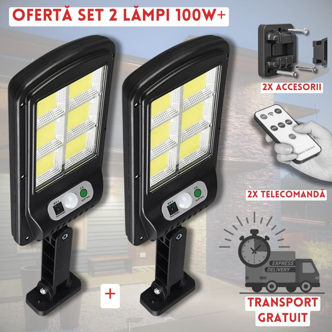 Σετ Συμπαγών Προβολέων PRO 100W+