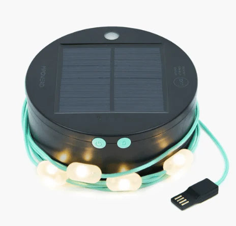 MPOWERD Luci Solar String Lights + Φορτιστής τηλεφώνου 100 Lumen