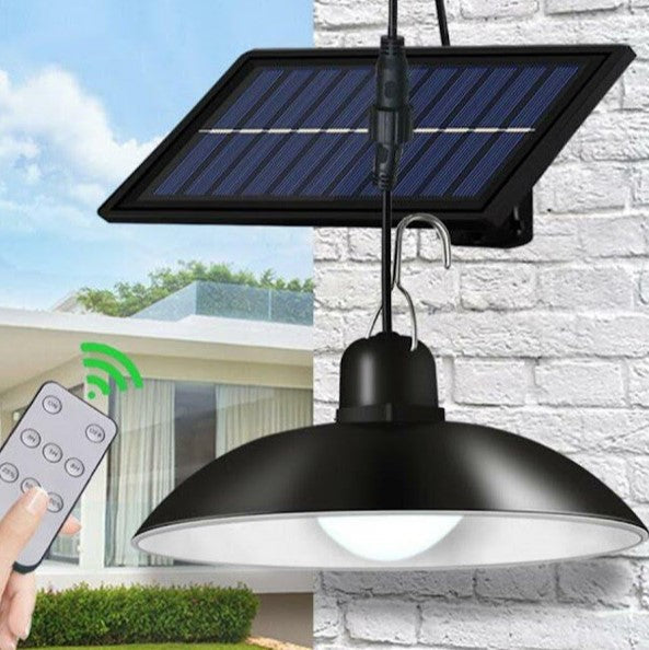 Κρεμαστό ηλιακό φωτιστικό με ηλιακό πάνελ LED, 90 Lm/W