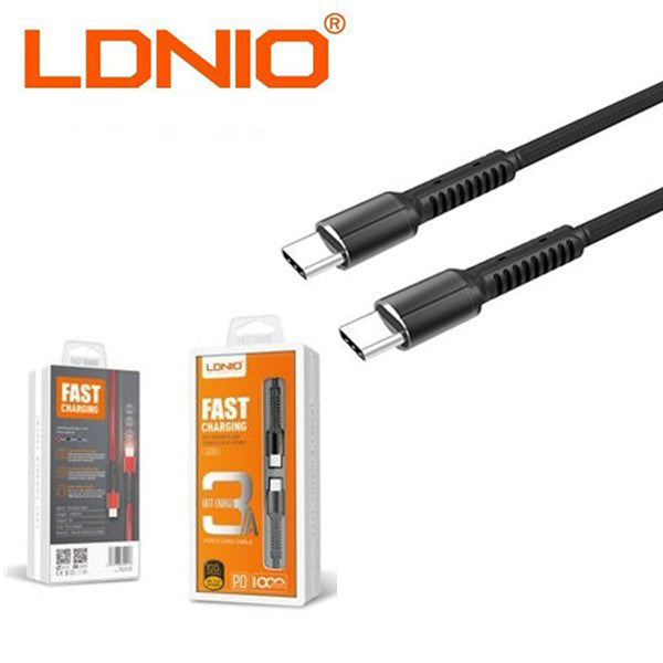ΚΑΛΩΔΙΟ ΔΕΔΟΜΕΝΩΝ ΚΑΙ ΦΟΡΤΙΣΗΣ LDNIO TYPE-C TO TYPE-C