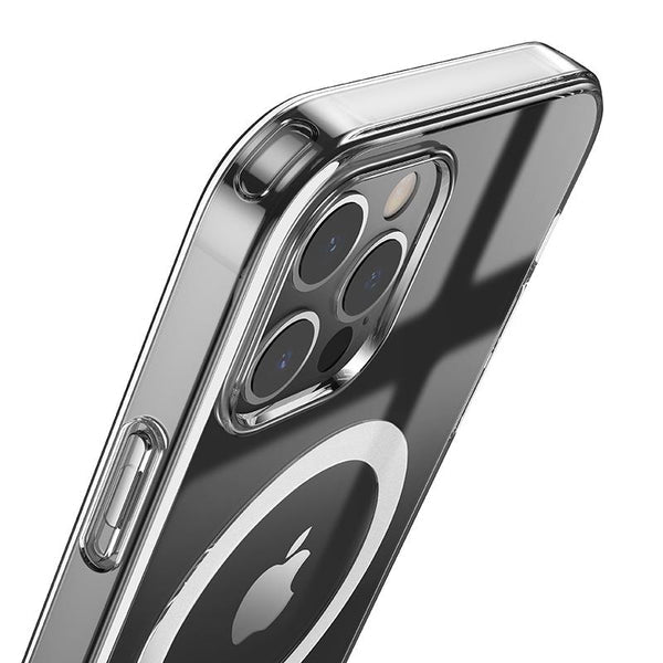 Διαφανής θήκη ασύρματης φόρτισης MAGSAFE για iPhone