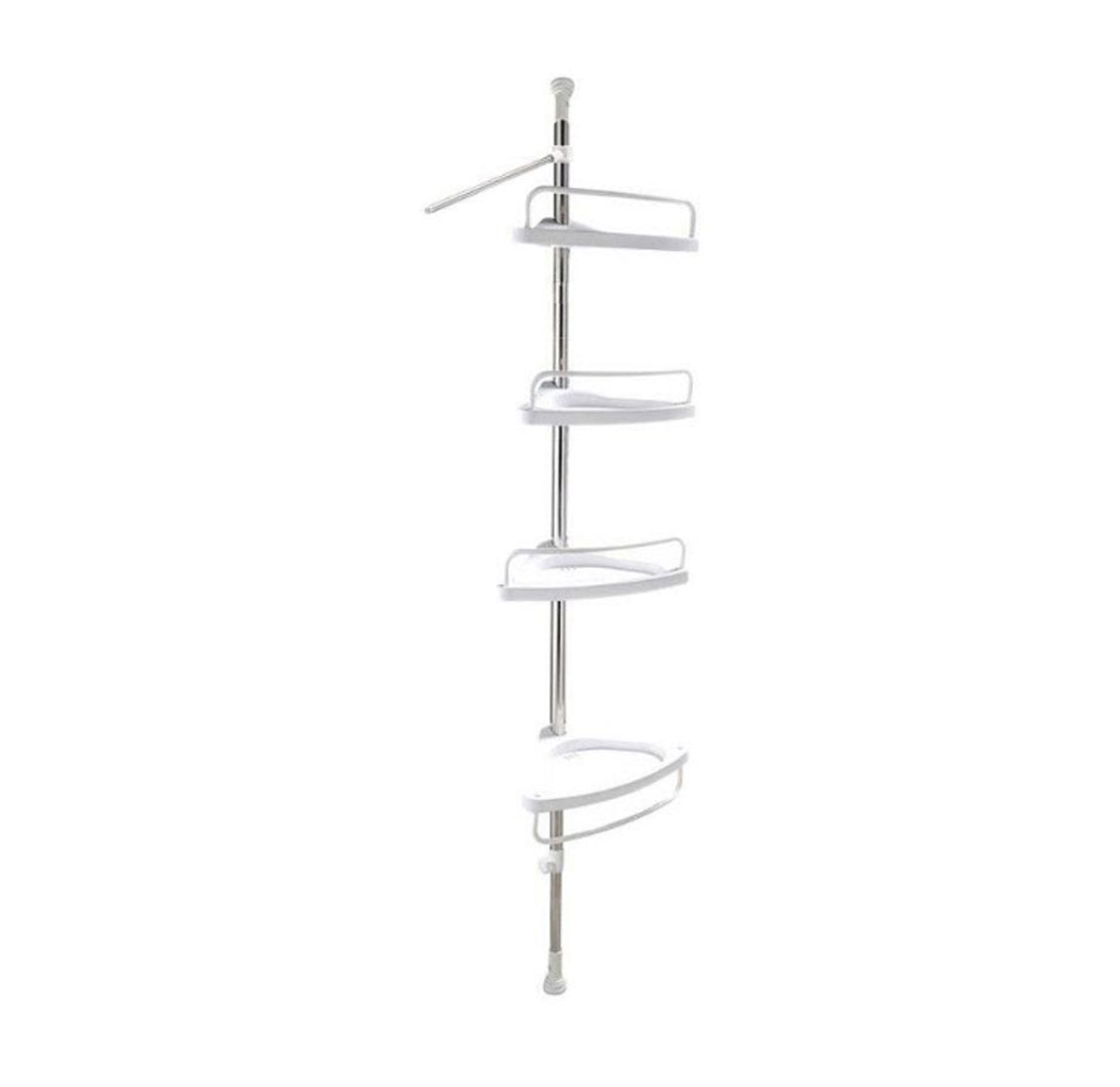 Γωνιακό ράφι μπάνιου, Multi Corner Shelf, 100-260 cm