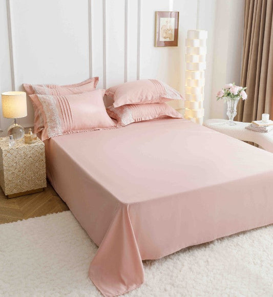 Κλινοσκεπάσματα Finet 6 τεμαχίων με κεντημένες καρδιές, J08