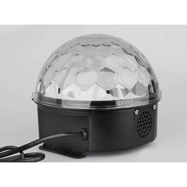 Disco Magic Crystall Ball με RGB LED, ηχείο, USB, κάρτα, αναπαραγωγή μουσικής, παιχνίδι περιστρεφόμενου φωτός