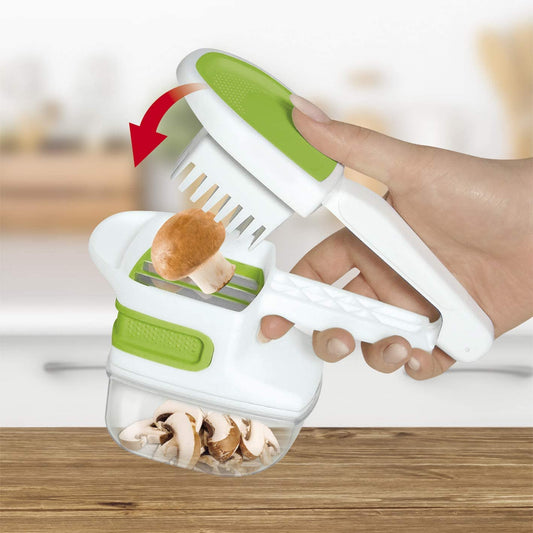 Γρήγορος και πρακτικός πολυλειτουργικός τεμαχιστής 5 σε 1, Σετ κοπής