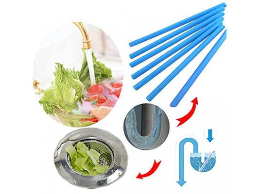 Σετ 12 Sani Sticks για την απόφραξη της αποχέτευσης