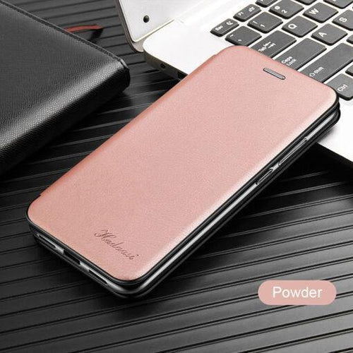 Δερμάτινη θήκη με μαγνητικό κλείσιμο για iPhone