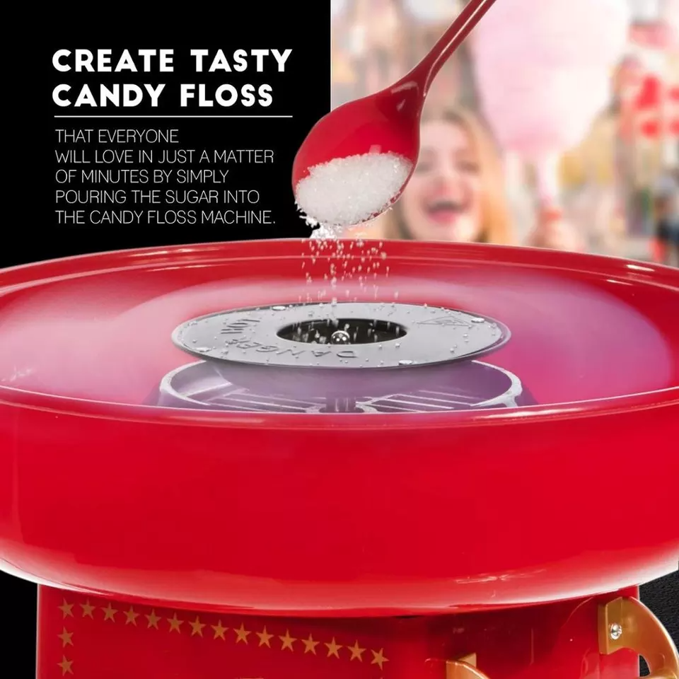 Μηχάνημα για την κατασκευή ζαχαρωτού της γριάς σε ζαχαροπλαστείο