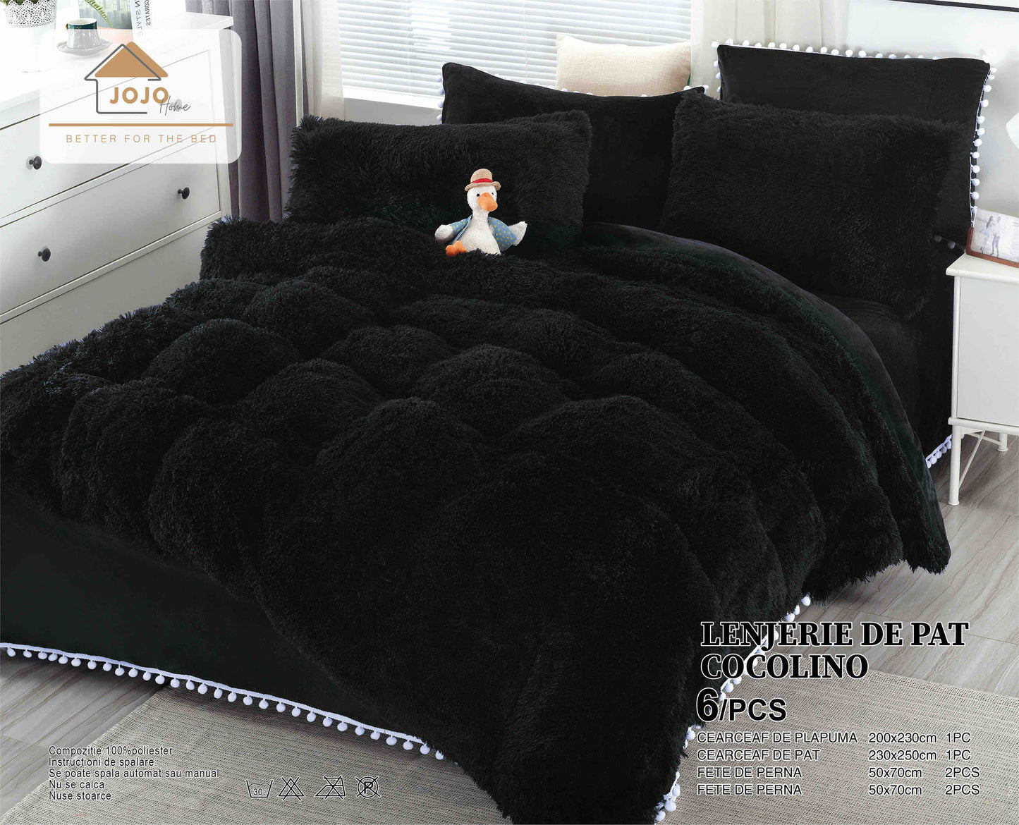 Κλινοσκεπάσματα «Cocolino Fluffy», αφράτα, για 2 άτομα, F11