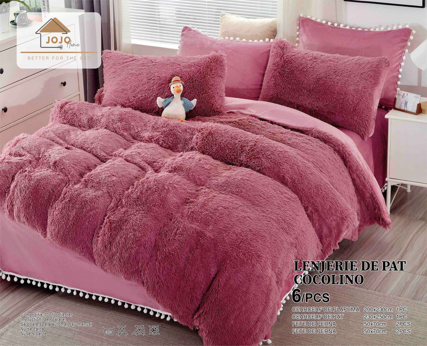 Κλινοσκεπάσματα «Cocolino Fluffy», αφράτα, για 2 άτομα, F21