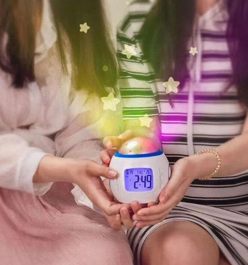 Ξυπνητήρι SkyNight με προβολέα φωτός στην οροφή