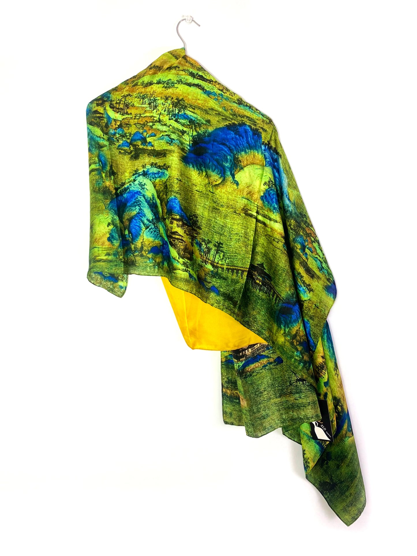 Κασκόλ 'Silk Touch' με στάμπα 180 cm