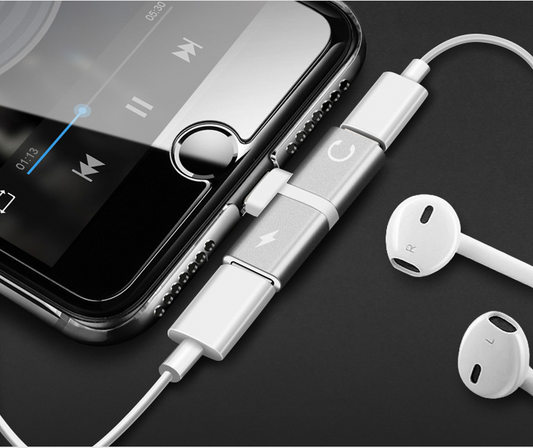 Προσαρμογέας 2 σε 1 για iPhone