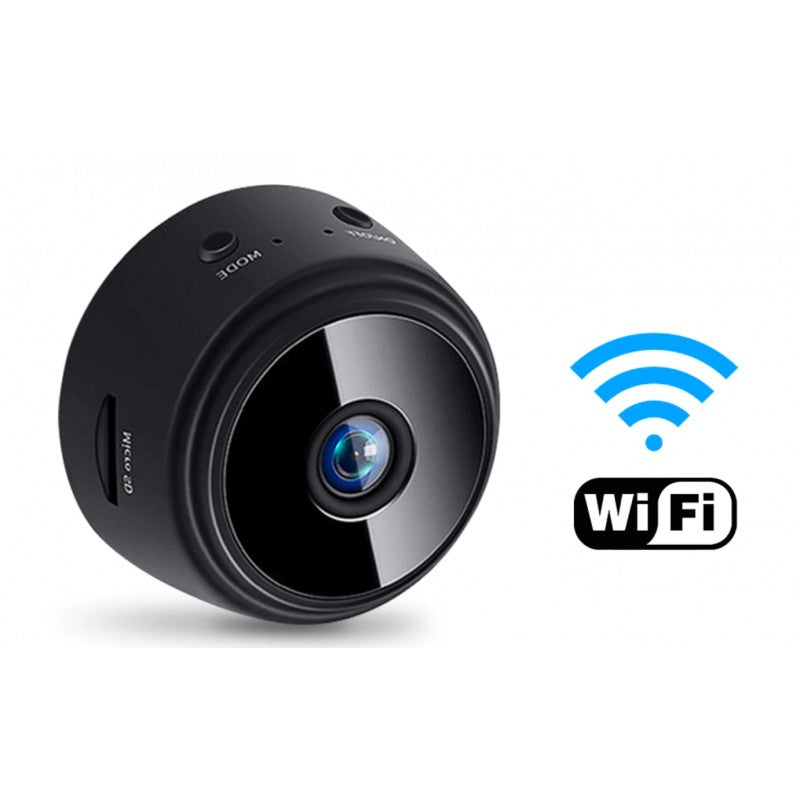 Mini κάμερα παρακολούθησης WiFi, 1080P, νυχτερινή όραση FULL HD, συναγερμός εισβολέων και παρακολούθηση