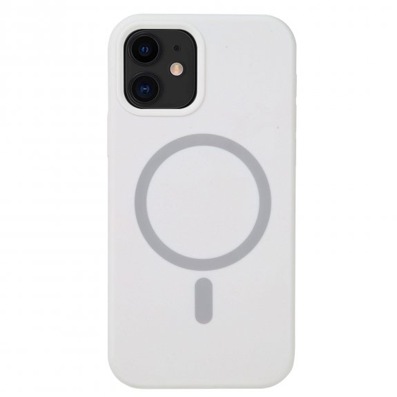 Έγχρωμη θήκη σιλικόνης με φόρτιση Magsafe για iPhone