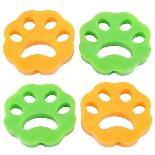 Σετ 4 συσκευών για τη συλλογή μαλλιών από το πλυντήριο, επαναχρησιμοποιούμενες