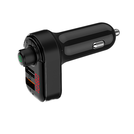 Διαμορφωτής Bluetooth FM, ΓΡΗΓΟΡΗ ΦΟΡΤΙΣΗ USB, έλεγχος μουσικής και κλήσεων, Maxcell