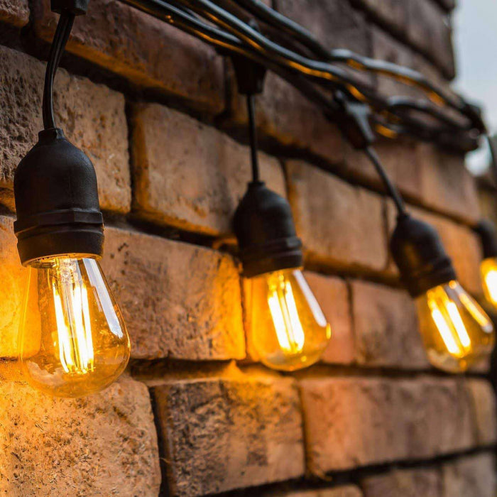Φωτιστική γιρλάντα 10 μέτρων με 10 λαμπτήρες LED και ηλιακό