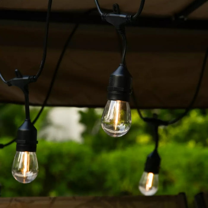 Φωτιστική γιρλάντα 10 μέτρων με 10 λαμπτήρες LED και ηλιακό