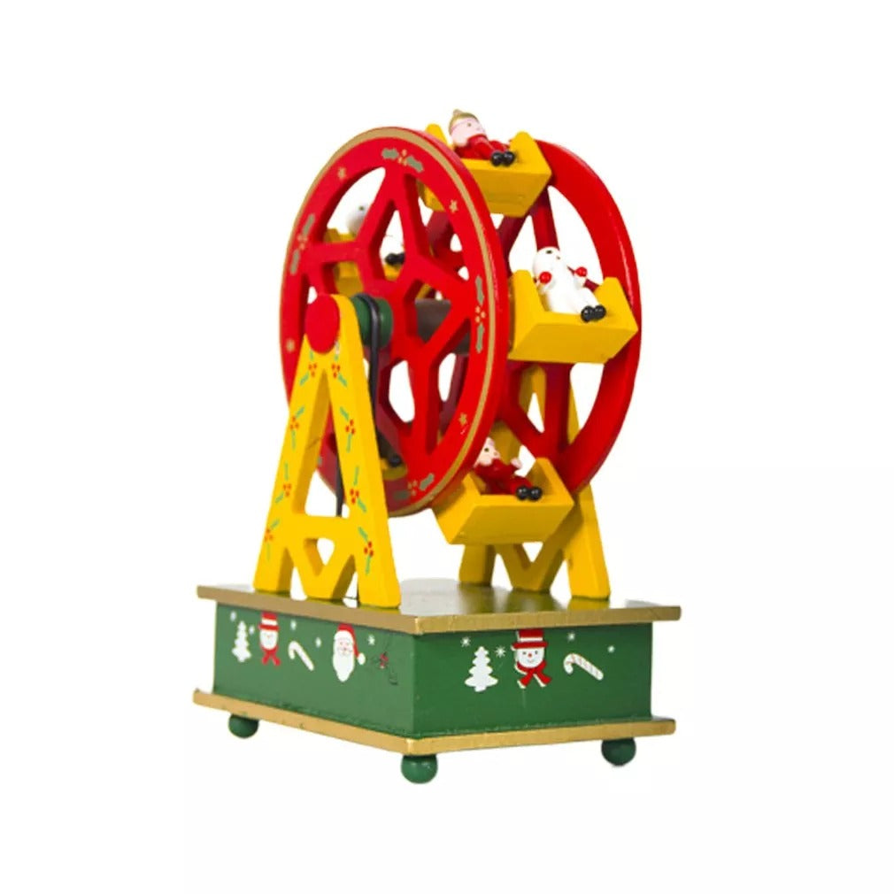 Ξύλινο μουσικό κουτί, για τα Χριστούγεννα, διάφορα μοντέλα