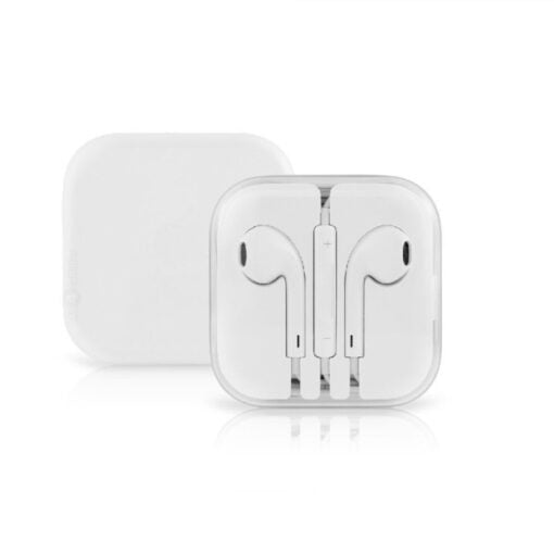 Ακουστικά Universal με μικρόφωνο, MUFA JACK 3,5mm, λευκό