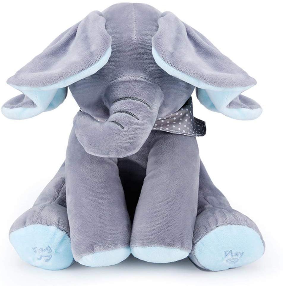Pick-A-Boo Elephant Διαδραστικό παιχνίδι, τραγουδιστής και παιχνιδιάρικο