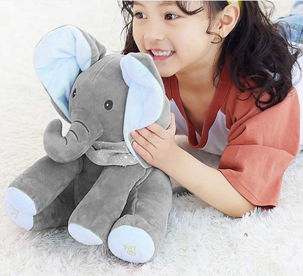 Pick-A-Boo Elephant Διαδραστικό παιχνίδι, τραγουδιστής και παιχνιδιάρικο