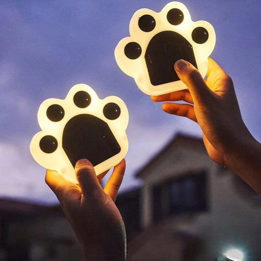Ηλιακός λαμπτήρας LED, τύπου bear paw, για γκαζόν ή κήπο, αδιάβροχο, ζεστό λευκό