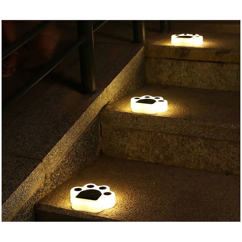 Ηλιακός λαμπτήρας LED, τύπου bear paw, για γκαζόν ή κήπο, αδιάβροχο, ζεστό λευκό