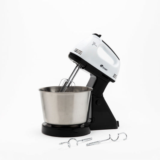 Μίξερ με μπολ από ανοξείδωτο χάλυβα, Ισχύς 200W, 7 Ταχύτητες MM-1620