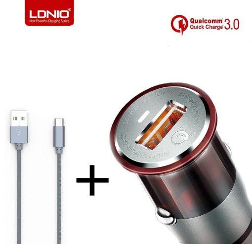 Φορτιστής αυτοκινήτου QUICK CHARGE 3.0 QUALCOMM