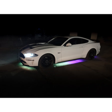 Κιτ λωρίδων LED SMD κάτω από το αυτοκίνητο, με τηλεχειριστήριο, κάτω λάμψη, RGB, 12V