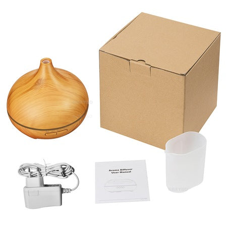 Μηχάνημα Αρωματοθεραπείας Ambient Light Ultrasound 300ml Tank + Gift 2 Oils