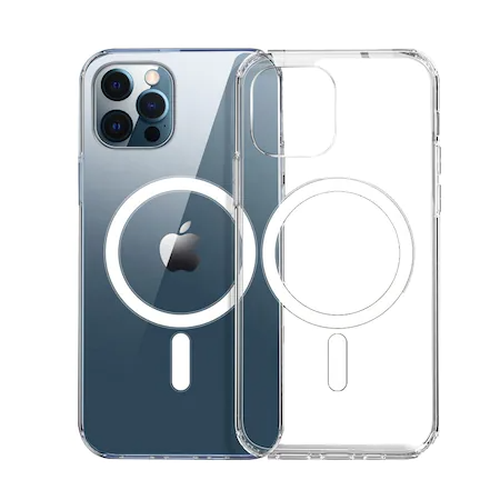 Σετ δώρου 4 σε 1 κιτ φορτιστή Magsafe Συμβατό με iPhone, θήκη Magsafe και Secure Glass Foil