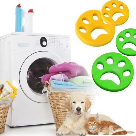 Σετ 4 συσκευών για τη συλλογή μαλλιών από το πλυντήριο, επαναχρησιμοποιούμενες