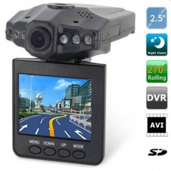 Βιντεοκάμερα αυτοκινήτου 720p HD DVR, ποιοτική λήψη