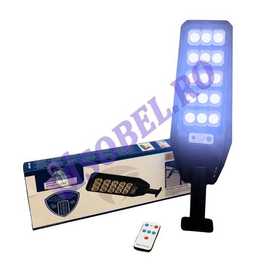 Σετ 5 Ηλιακών Φωτιστικών Δρόμου Jortan - 500W - 315 LED