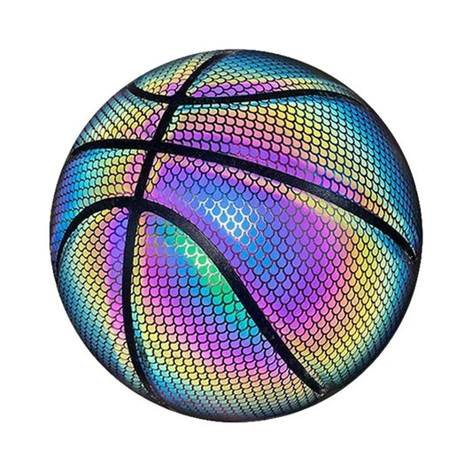 Ανακλαστική μπάλα μπάσκετ, ολογραφικός σχεδιασμός, 24.5 cm